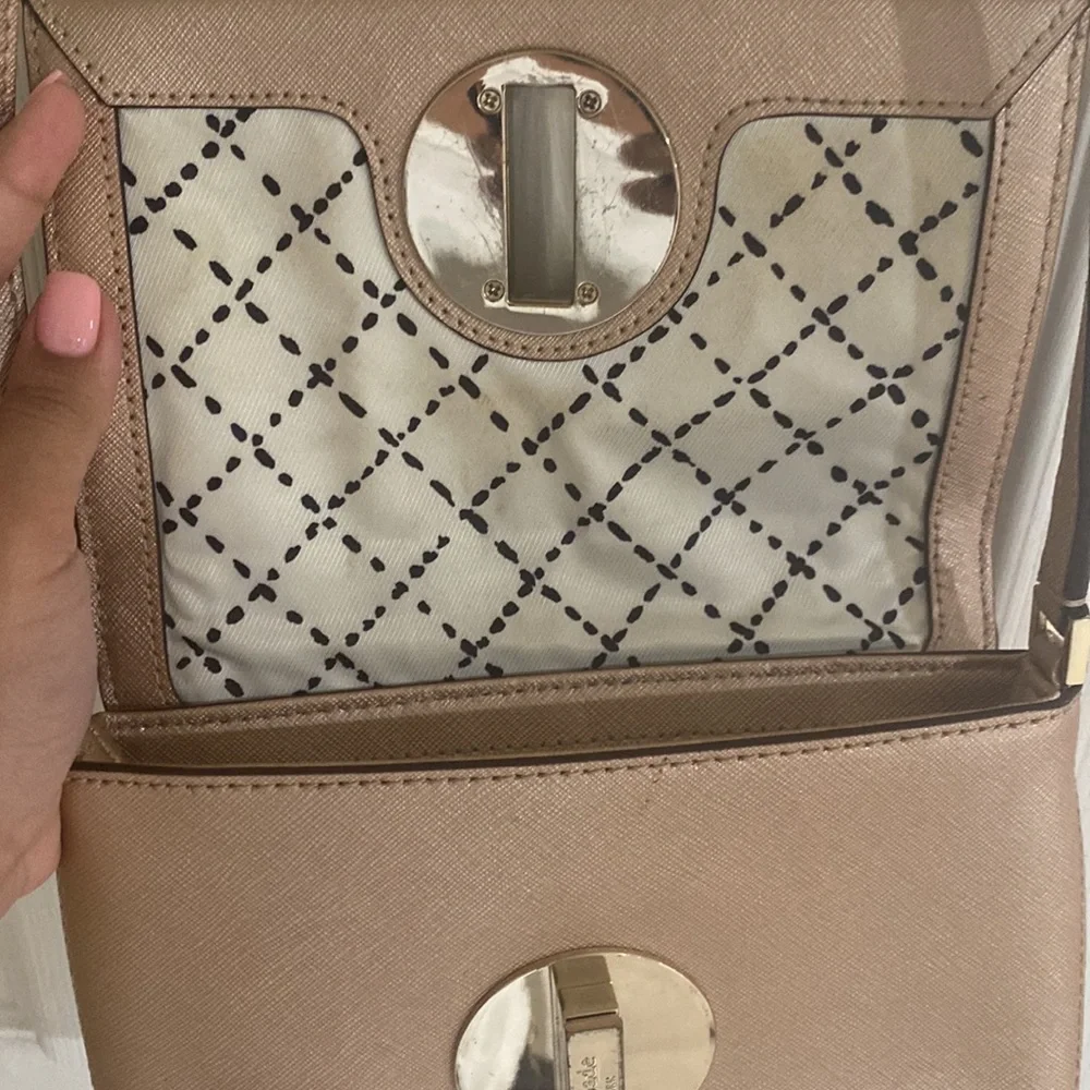 Kate Spade Rose Gold Crossbody Bag - Picture 7 of 7